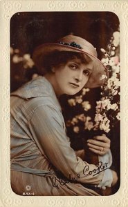 Tinted Glamore Woman Postcard