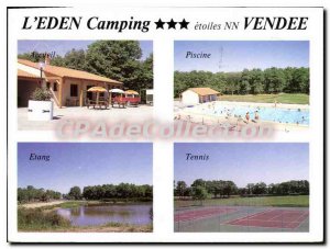 Postcard Modern EDEN Camping Domaine de la Railliere La Boissiere de Montaigu