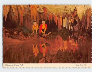 Postcard Reflection in Dream Lake, Luray Caverns, Luray, Virginia