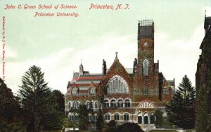 Vintage Postcard John C. Green School Of Science Princeton University New Jersey