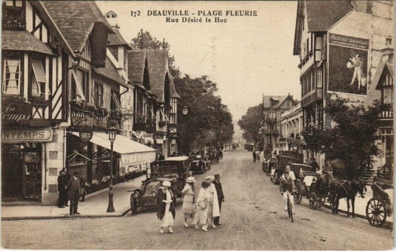 CPA DEAUVILLE - Plage Fleurie - Rue désiré le Hoc (140673)