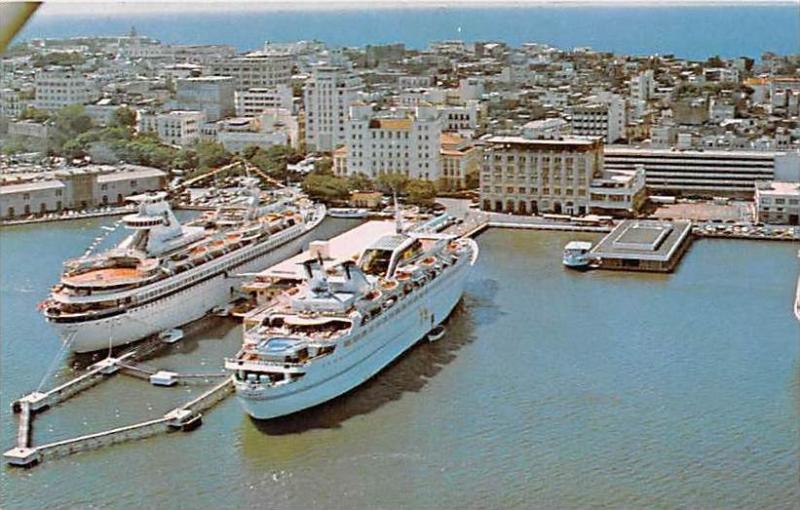 Sea Venture and  Skyward in Port  San Juan, Puerto Rico