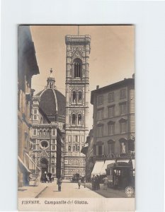 Postcard Campanile del Giotto, Florence, Italy