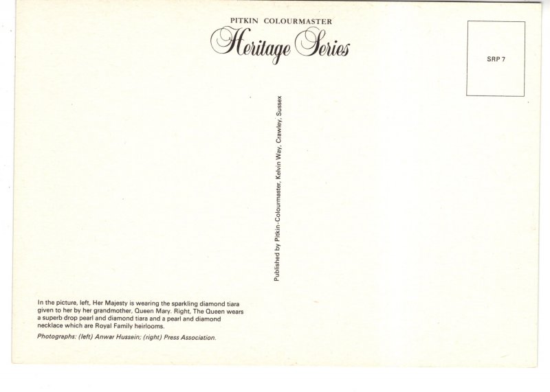 Large 5 X 7, Her Majesty The Queen, Elizabeth