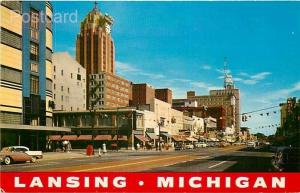 MI, Lansing, Michigan, Street Scene, H.S. Crocker No. WW-38