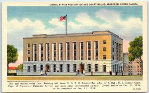 M-61774 United States Post Office And Court House Aberdeen South Dakota