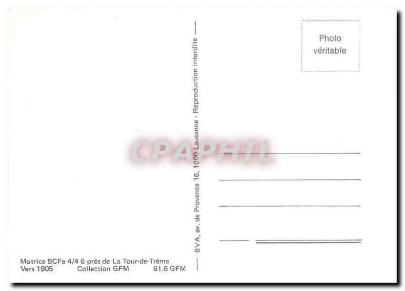 Postcard Modern Motor bcfe