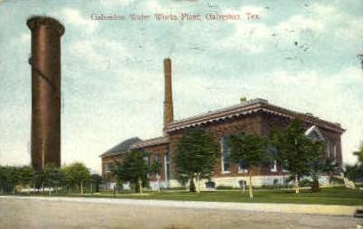 Galveston Water Works Plant Galveston TX 1908