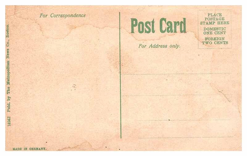 Postcard SCHOOL SCENE Worcester Massachusetts MA AR8221