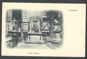 Ca 1902 PPC* London Poets Corner Mint UDB