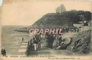 Old Postcard Dinard New Digue and Pointe du Reel