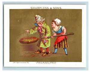 1880s Sharpless & Sons Dry Goods Comical Tiny Children Lot Of 7 P212 