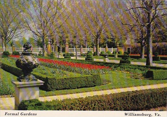 Formal Gardens Governors Palace Williamsburg Virginia