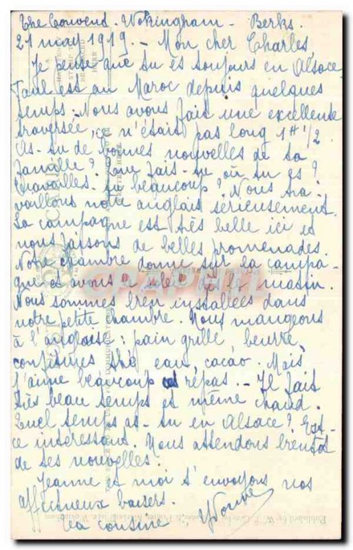 Postcard Old Wellingtonia Avenue Wokingham