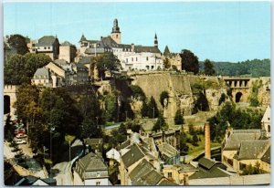 Postcard - Panorama of the upper town - Luxembourg City, Luxembourg