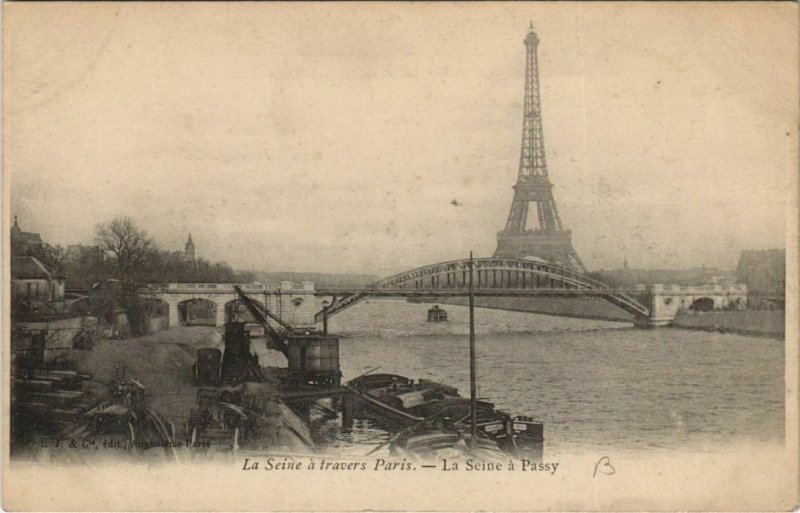 CPA La Seine a travers Paris. a Passy (926474)
