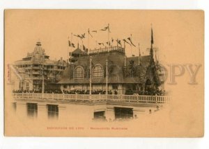 487842 FRANCE PARIS 1900 Fair Pavilion Steamboat Company Messageries Maritimes