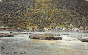 Charleston West Virginia c1910 Tucks Postcard Kanawha Falls