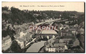 Postcard Old Dinan Vue Generale Du Port Jack Du Viaduc