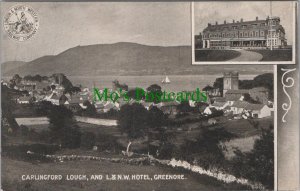 Ireland Postcard - Carlingford Lough and L & N.W.Hotel, Greenore RS36937