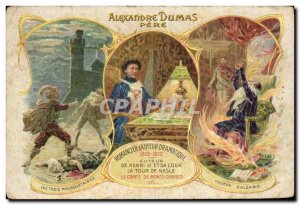 Old Postcard Advertisement Alexandre Dumas The Three Musketeers Joseph Balsam...