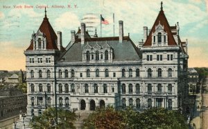 Vintage Postcard 1911 New York State Capital Albany NY New York Pub. Albany News