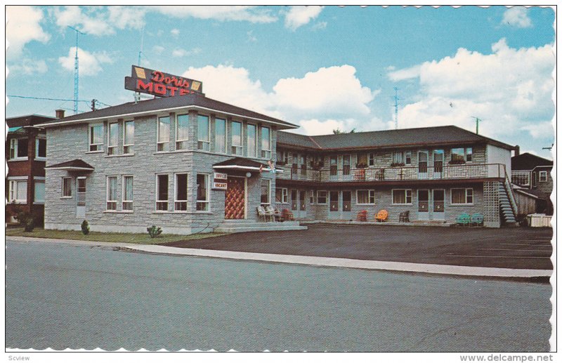 Exterior,  Motel Doris,  Quebec,  Canada,   40-60s