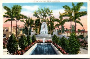 Florida Palm Beach The Fountain