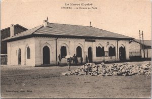 Morocco Kenitra The Post Office Vintage Postcard 02.75