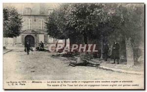 Old Postcard Soissons Place of the Town Hall after an engagement between Brit...