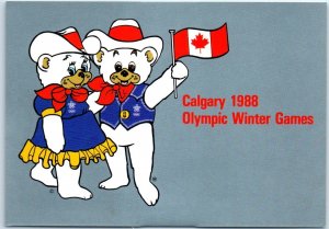 Postcard - Hidy & Howdy, Calgary 1988 Olympic Winter Games - Calgary, Canada