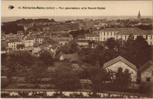 CPA neris les bains panoramic view and le nouvel hopital (1155945) 