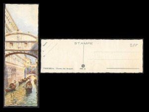 VENICE ITALY (20) Various View cards 1/2 normal size Unused (except one) c1930s