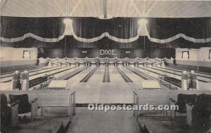 Dixie Bowling Alley Elmira, NY, USA Misc Sports Unused 