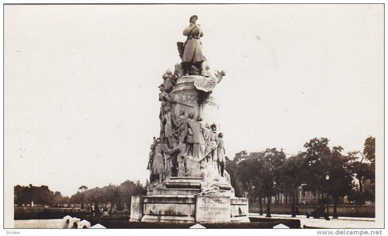 RP, Monument Eleve A La Gloire Du Poilu Vincennois, Vincennes (Val de Marne),...