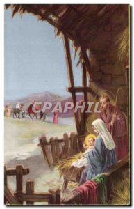 Old Postcard Christ religion Magi Camel Camel