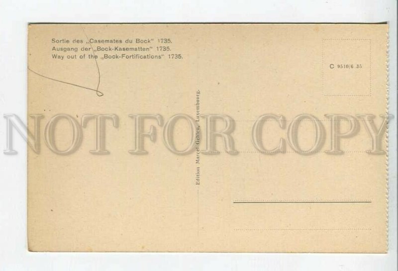 438095 Luxembourg Vintage postcard