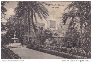 Spain Sevilla Alcazar Jardines