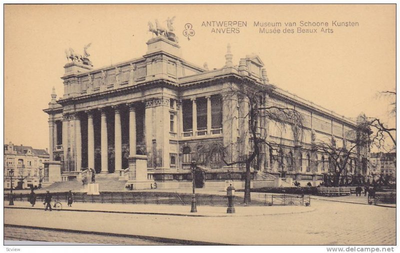 Museum Van Schoone Kunsten, Antwerpen (Antwerp), Belgium, 1900-1910s