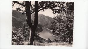 BF27792 lac et barrage de la chaudanne  france  front/back image