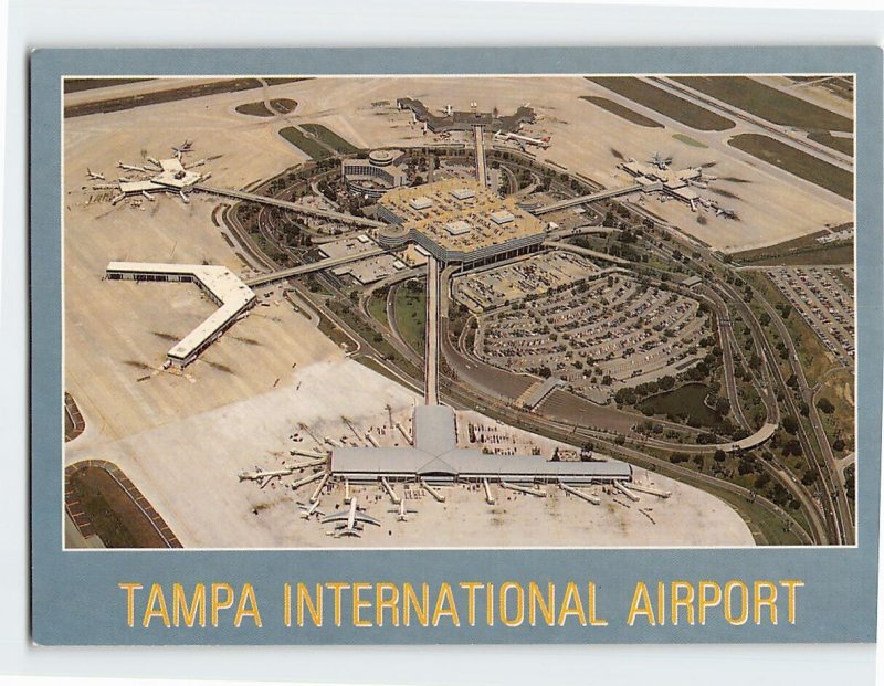 Postcard Tampa International Airport, Tampa, Florida