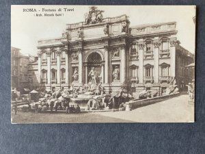 Fontana di Trevi Roma Italy Litho Postcard H3023081257