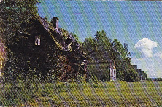 Canada Alma Val-Jalbert Ghost Village