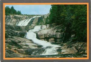 postcard  Toxaway Falls - Western North Carolina