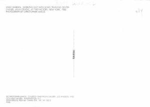 Andy Warhol - Working Out