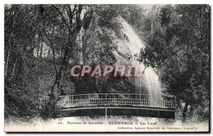 Old Postcard The tanks Sassenage surroundings Grenoble