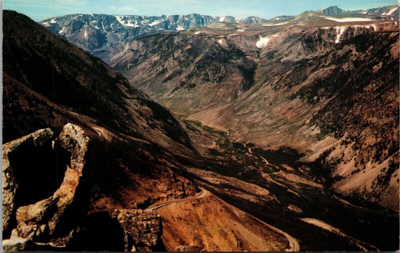 Rock Creek Canyon from the 5th Switchback Montana Postcard PC140