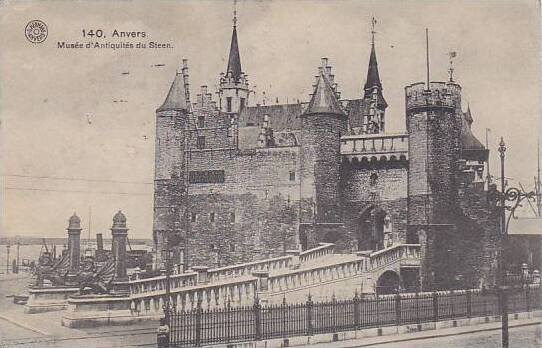 Belgium Anvers Musee d'Antiquites du Steen 1911