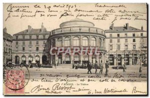 Postcard Old Theater Rennes