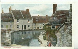 Dorset Postcard - Swanage - The Mill Pond - Ref 16968A